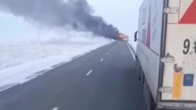 Власти Узбекистана озвучили причины трагедии с сгоревшими заживо 52 пассажирами автобуса в Казахстане