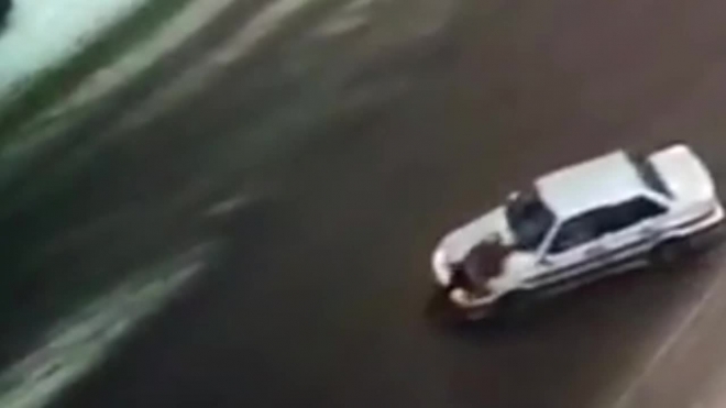 Видео: автоледи сбила на зебре пенсионерку из Уфы