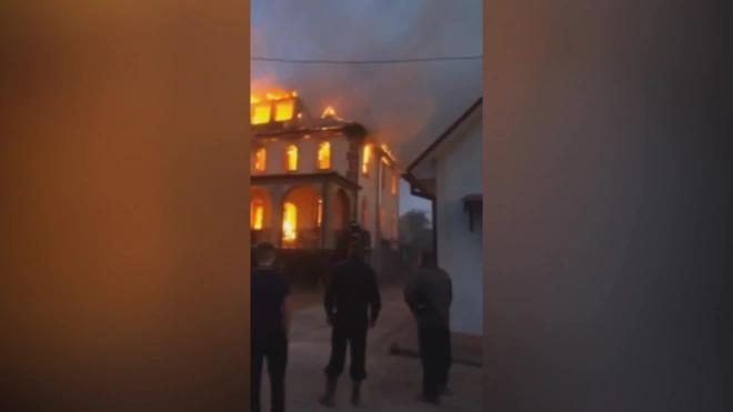 В Черновицкой области сгорел храм канонической УПЦ из-за поджога