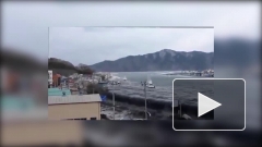 Страшные кадры землетрясения в Японии