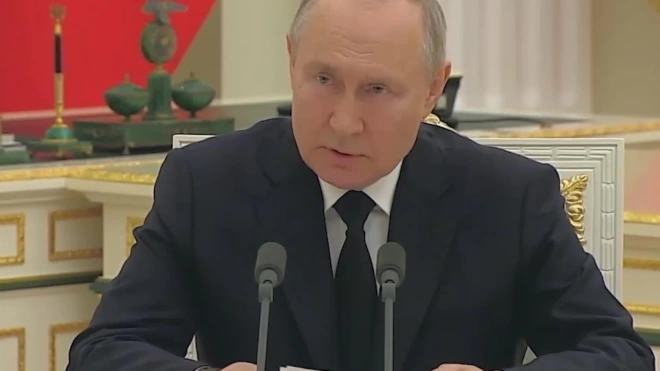 Путин: ЧВК "Вагнер" полностью финансировалась государством — 86 млрд руб. за год