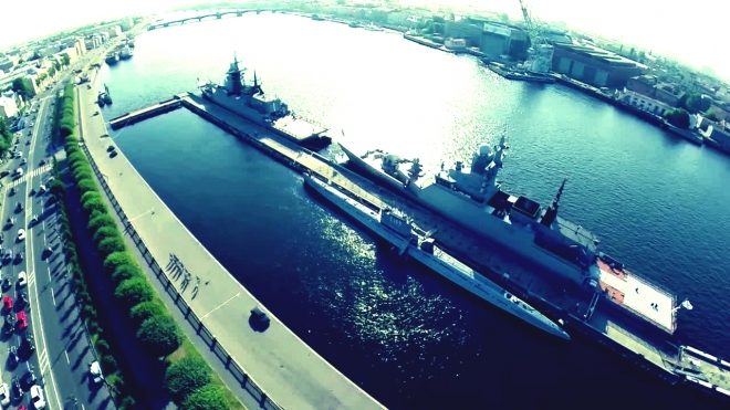 Корабли Балтийского флота все-таки прошли под разведенными мостами и готовы ко Дню ВМФ
