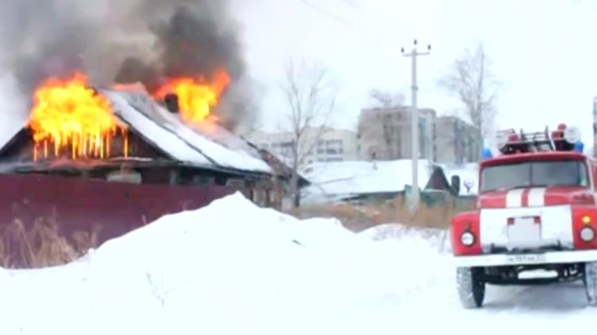 Жуткое видео из Хабаровска: в огне погибли два человека
