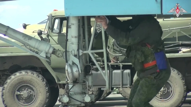 Су-34 нанесли удар по опорному пункту и живой силе ВСУ