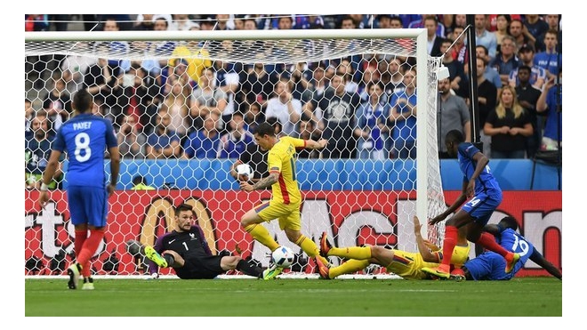 Франция обыграла Румынию в первом матче чемпионата Европы