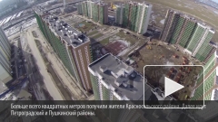 В июне строители Петербурга сдали более 171 тыс. кв. м. жилья