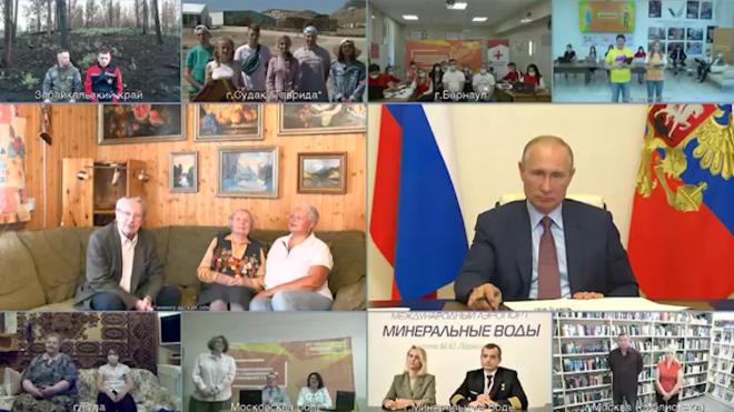 Игорь Виноградов попросил Путина сделать в Петербурге батутный зал для спортсменов
