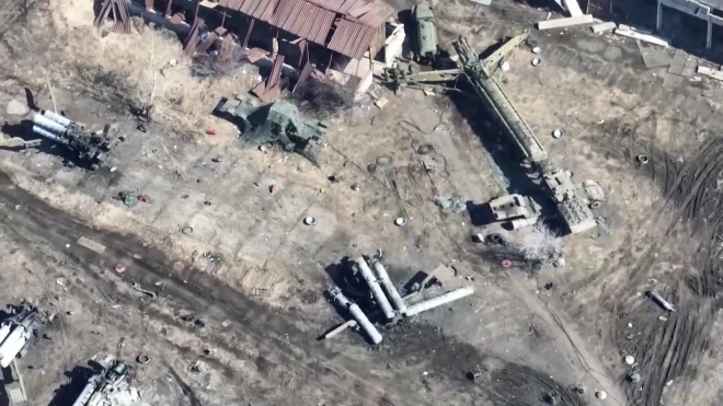 МО РФ на Украине уничтожила три ЗРК - С-300 и два "Бук-М1".