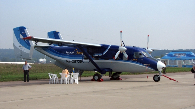 В Хабаровске аварийно сел Ан-28