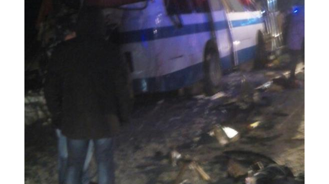 Под Барнаулом в страшном ДТП двух автобусов пассажиры вылетали через лобовое стекло