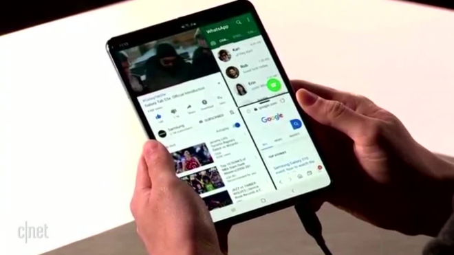 Samsung представил первый в мире складной смартфон Galaxy Fold и три версии Galaxy S10