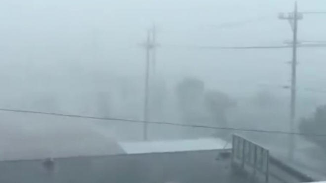 Тайфун "Талим" принес разрушения в Японии и идет на Сахалин и Курилы