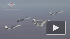 Минобороны показало полеты Су-57 на предельных режимах