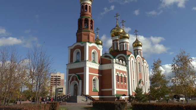 Христорождественский собор. Омск .фильм Михаила Киселёва