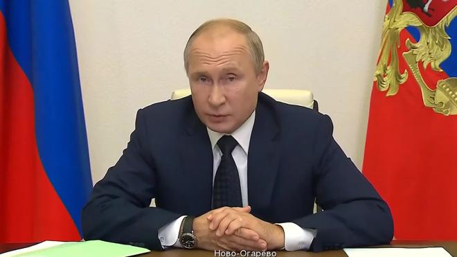 Путин заявил о незавершившейся первой волне коронавируса в регионах