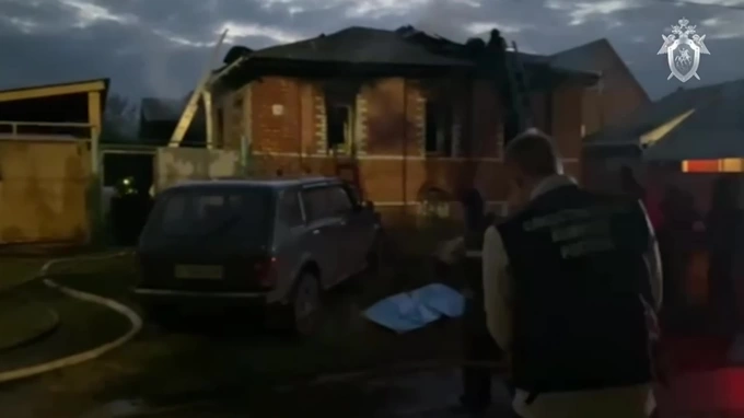 В Саратовской области при пожаре в частном доме погиб ребенок 