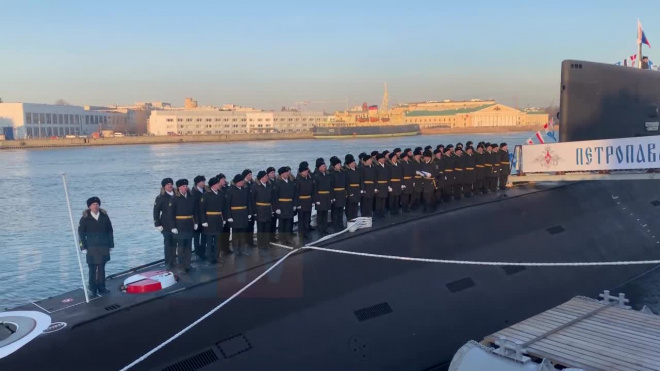 "Адмиралтейские верфи" передали ВМФ РФ подводную лодку "Петропавловск-Камчатский" 