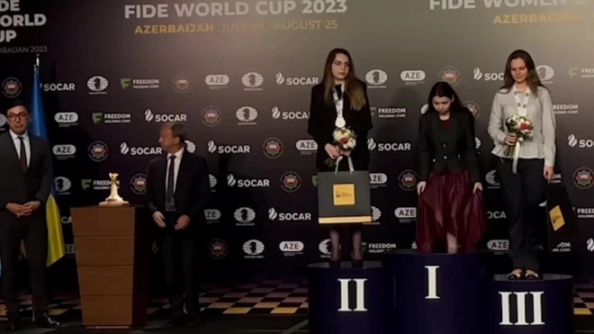 Горячкина выиграла Кубок мира по шахматам в Баку