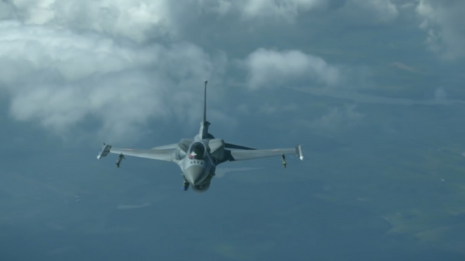 СМИ: американский истребитель F-16 разбился в Германии