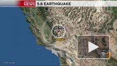 В Калифорнии зафиксировано землетрясение магнитудой 5,8