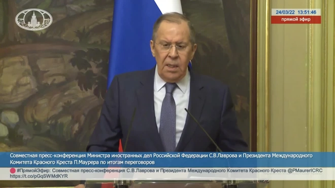 Лавров: на Западе "не балуют своих зрителей фактами"