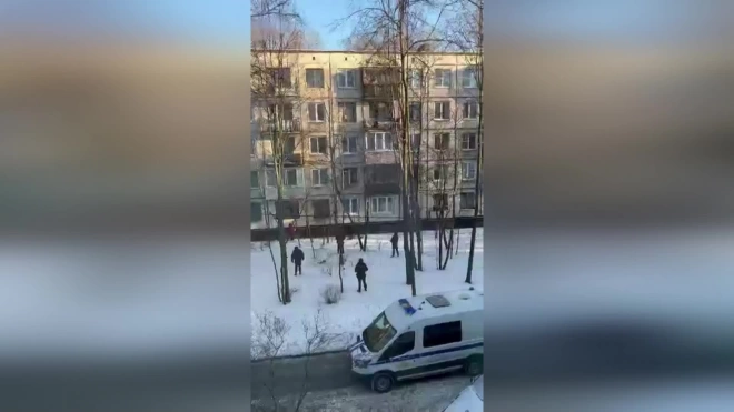 На Меншиковском проспекте спасатели через окно попали в квартиру к шестилетней девочке, которую родители оставили дома одну