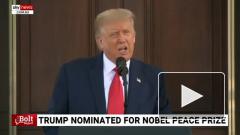 Трампа номинировали на Нобелевскую премию мира