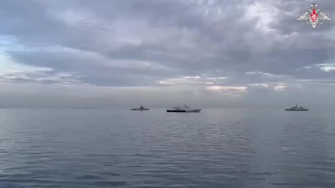 Отряд кораблей ВМФ России участвует в международных учениях "Комодо-2023" в Индонезии