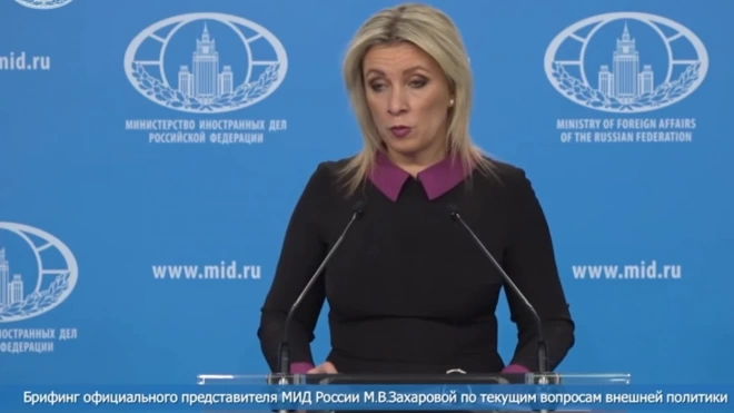 Захарова заявила о несогласии Москвы с оценками Турции по мирному плану Зеленского