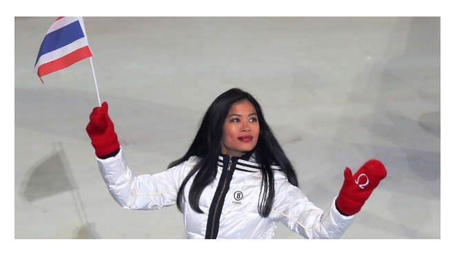 Ванессу Мэй, занявшую на Олимпиаде последнее место, встретили громом аплодисментов