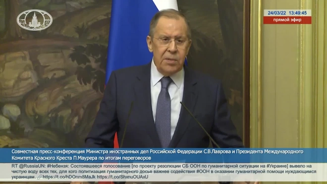 Лавров разъяснил британской журналистке слова Путина о самоочищении России 