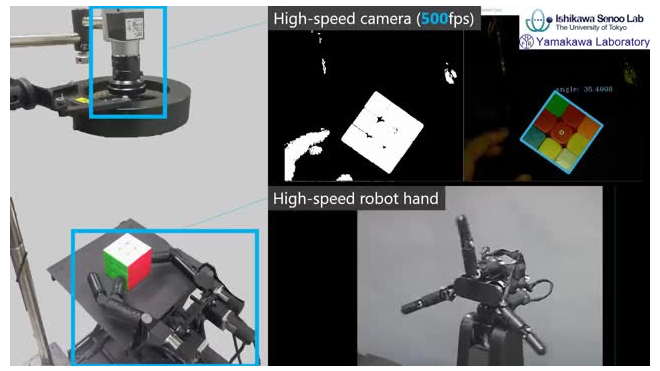 Японцы научили робот с 3 пальцами собирать "Кубик Рубика"