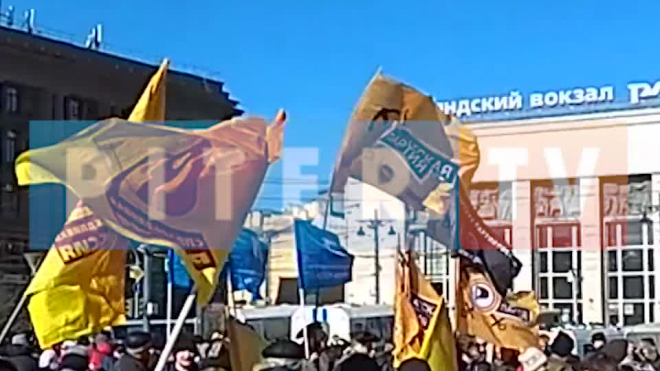 В Петербурге прошел митинг за честные выборы 