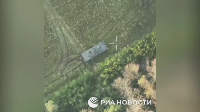 "РИА Новости": артиллеристы ЗВО уничтожили БМП ВСУ из миномета