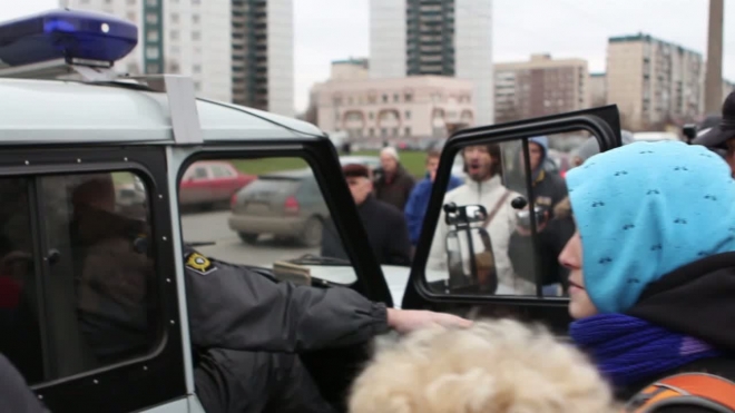 В Петербурге задержаны активисты движения против уплотнительной застройки