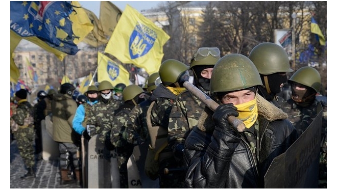 Новости Украины: в Киеве участники войны на Донбассе подрались с участниками Майдана