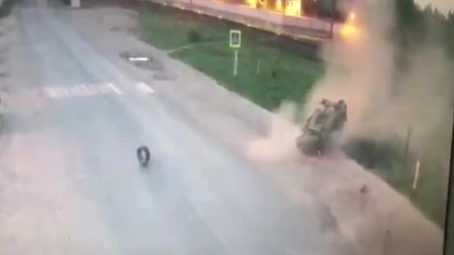 Момент смертельной аварии в Зеленодольске попал на видео
