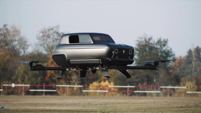Renault разработала летающий автомобиль в честь 60-летия модели 4L