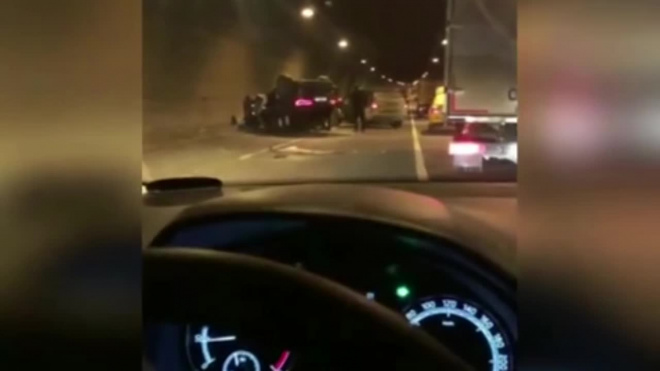 В Москве в Лефортовском тоннеле произошло массовое ДТП