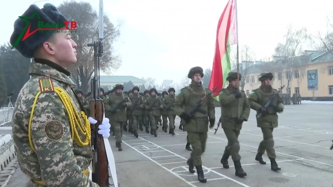 Белоруссия начала вывод своих миротворцев из Казахстана