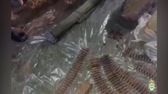 В Ингушетии обнаружили в домовладении тайник с боеприпасами
