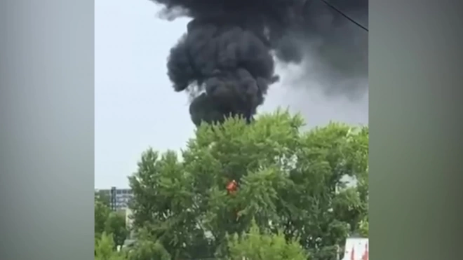 В Нижнем Новгороде в результате пожара на предприятии пострадал один человек