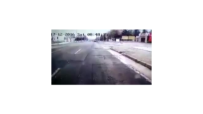 Появилось видео момента взрыва автобуса в Кайсери