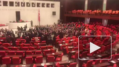 В турецком парламенте подрались из-за "идлибского" вопроса