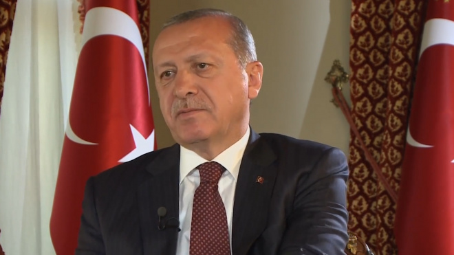 Эрдоган заявил о праве Турции проводить операцию в Сирии