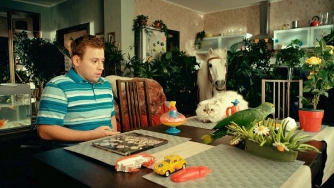 "СашаТаня", 2 сезон: на съемках 8 серии Андрей Гайдулян получал опыт воспитания детей
