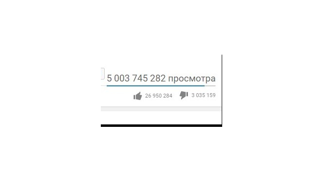Клип Despacito побил все рекорды YouTube, набрав 5 миллиардов просмотров