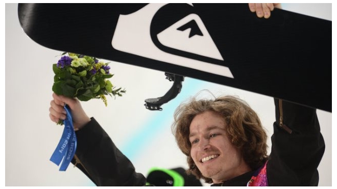 Выступающий за Швейцарию Юрий Подладчиков взял золото в сноуборде на Олимпиаде 2014 в Сочи