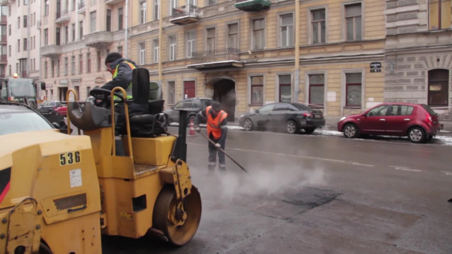 В 2019 в Петербурге на ремонт дорог потратят 4 миллиарда рублей 