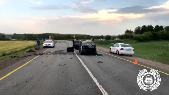 Число погибших при столкновении двух автомобилей в Башкирии увеличилось до четырех человек